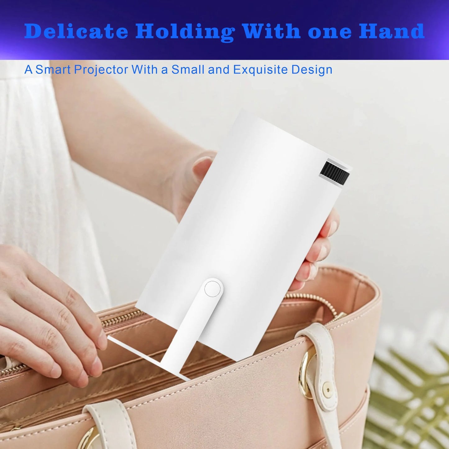 HY300Pro 4K Portable Home Projector