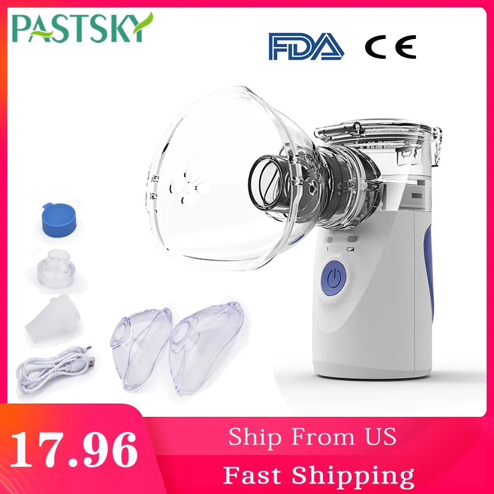 Portable Mesh Nebulizer Inhale Humidifier