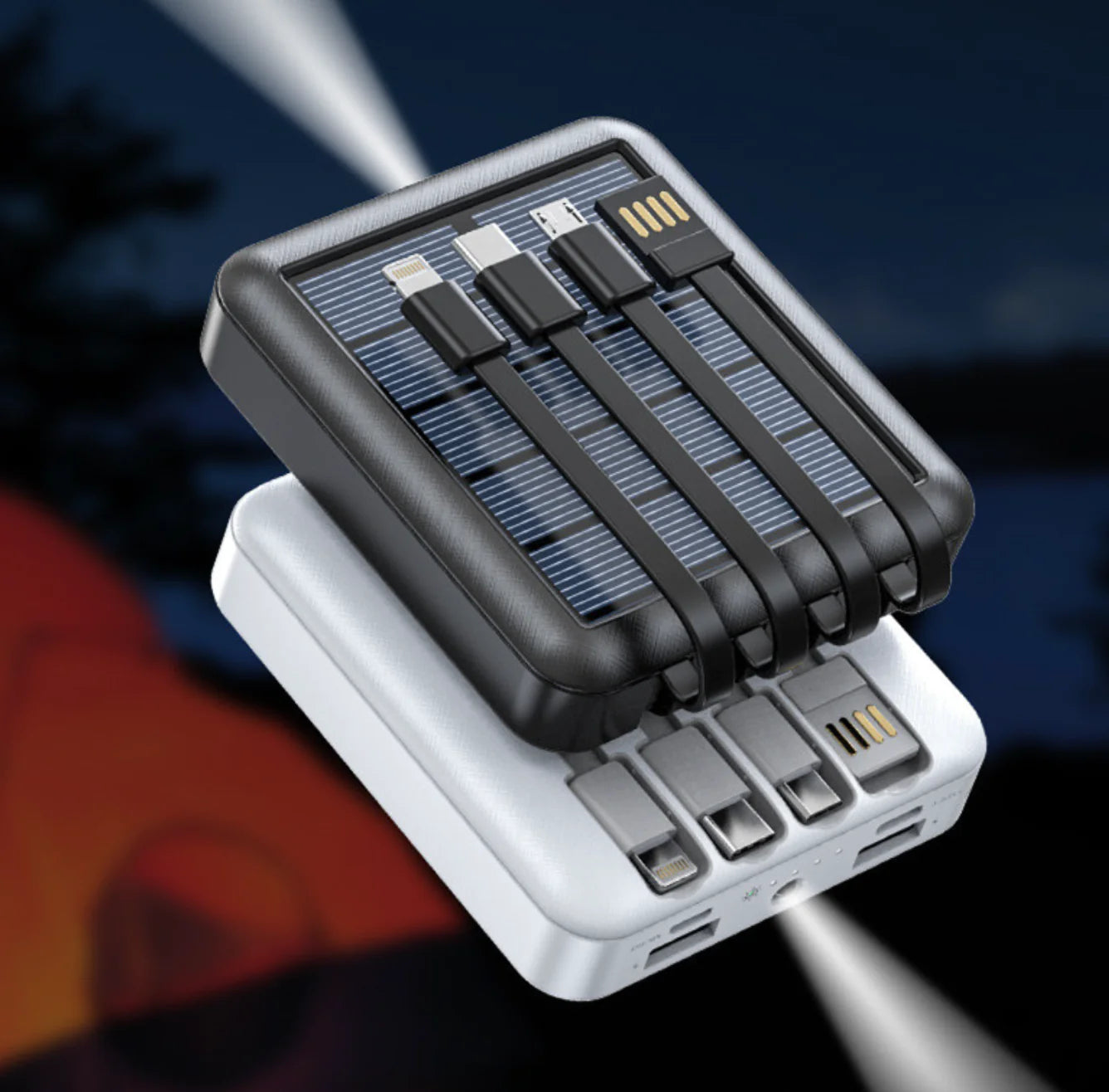 Four Line Solar Power Bank
