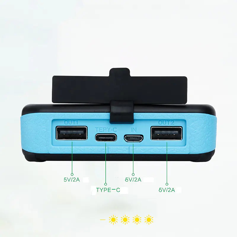 20000mAh Waterproof Magnetic Solar Power Bank