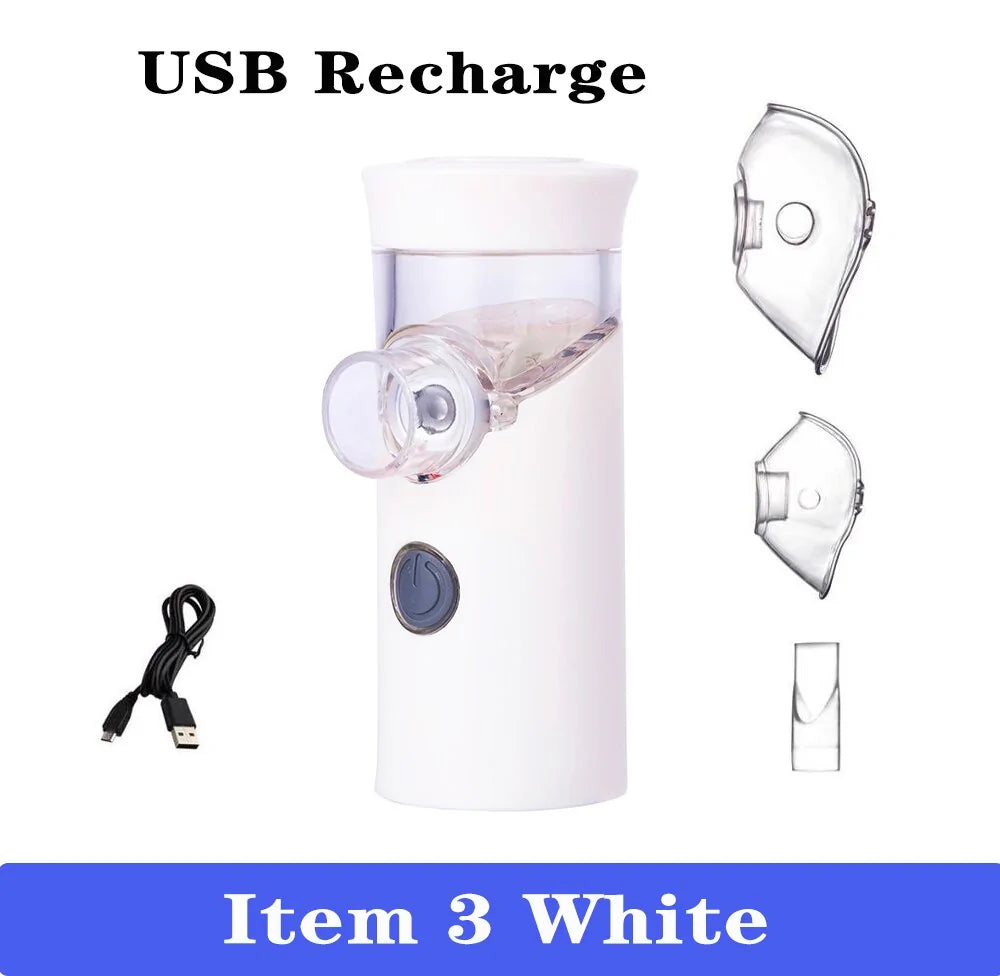 Portable Mesh Nebulizer Inhale Humidifier