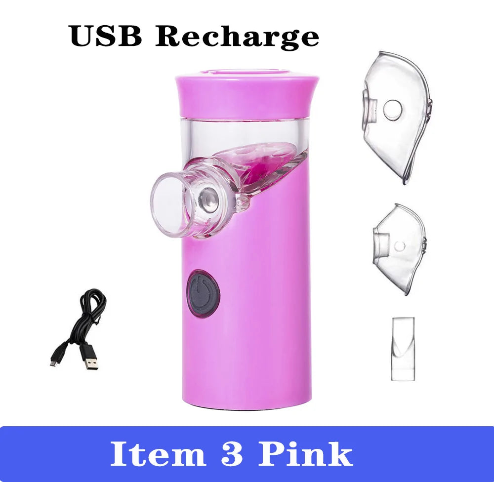 Portable Mesh Nebulizer Inhale Humidifier
