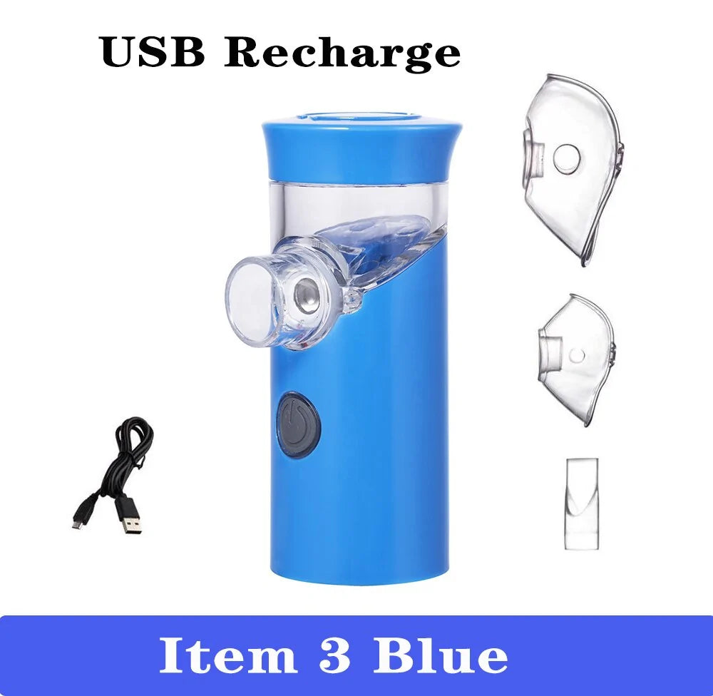 Portable Mesh Nebulizer Inhale Humidifier