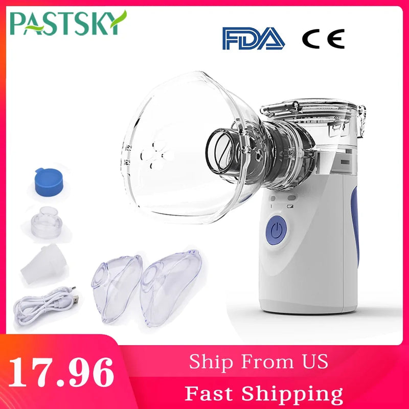 Portable Mesh Nebulizer Inhale Humidifier