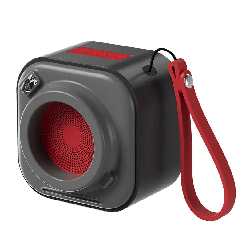 Compact Wireless Speaker with Stereo Sound & Flashlight