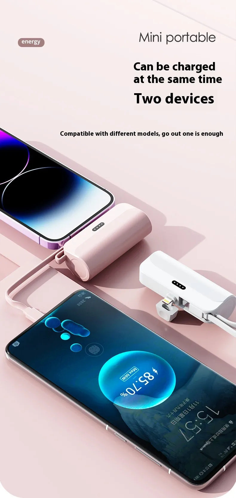 Portable Capsule Power Bank