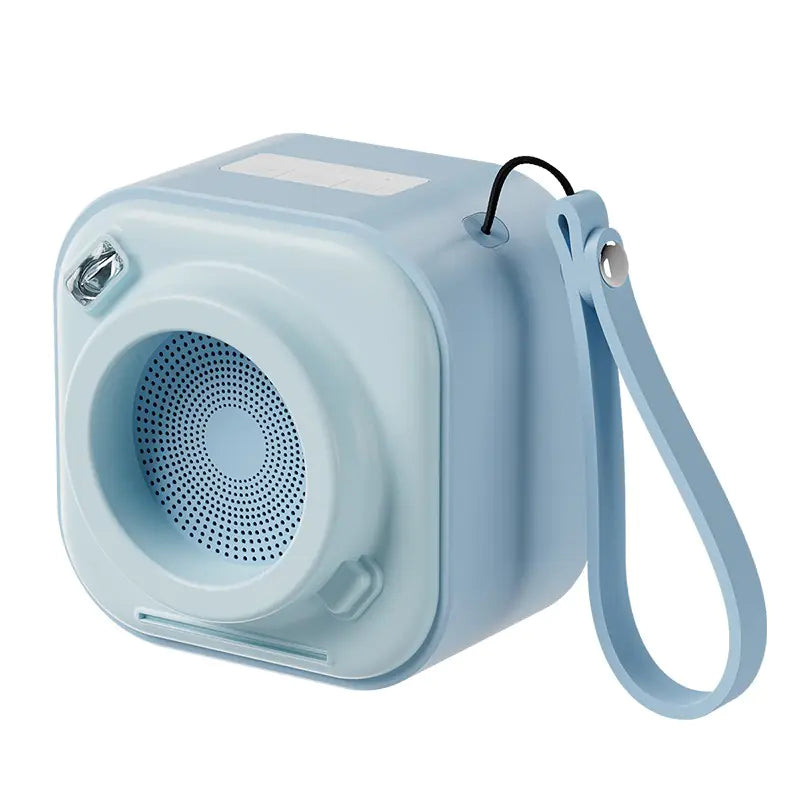Compact Wireless Speaker with Stereo Sound & Flashlight
