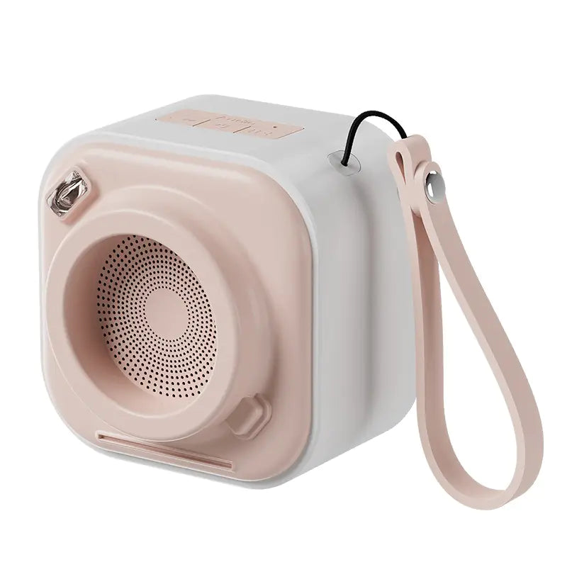 Compact Wireless Speaker with Stereo Sound & Flashlight