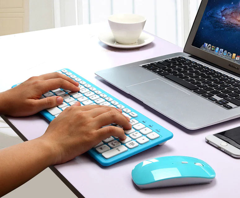 Wireless USB Keyboard and Mouse Set